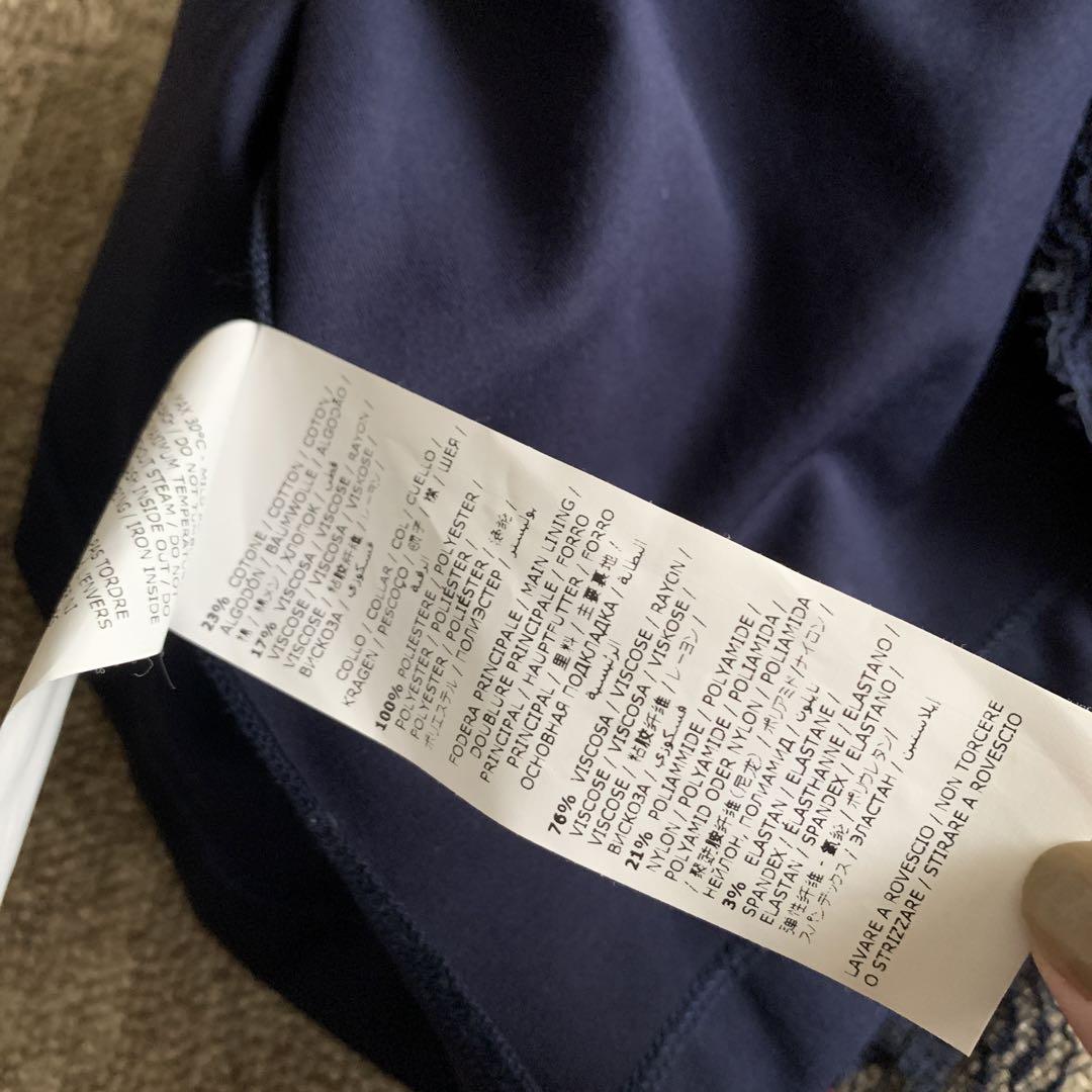 美品 MONNALISA 12Y ワンピース レース　マメール　イオソノマオ