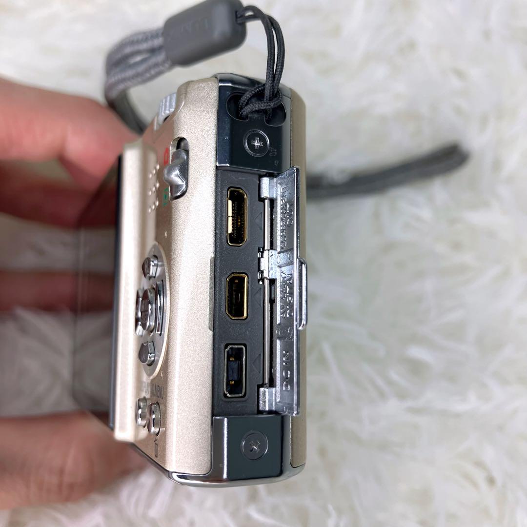 美品【動作確認済】Panasonic LUMIX DMC-FX35 ゴールド