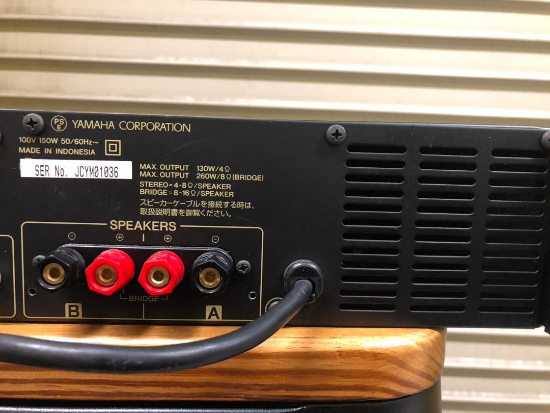 アンプ YAMAHA P1000S