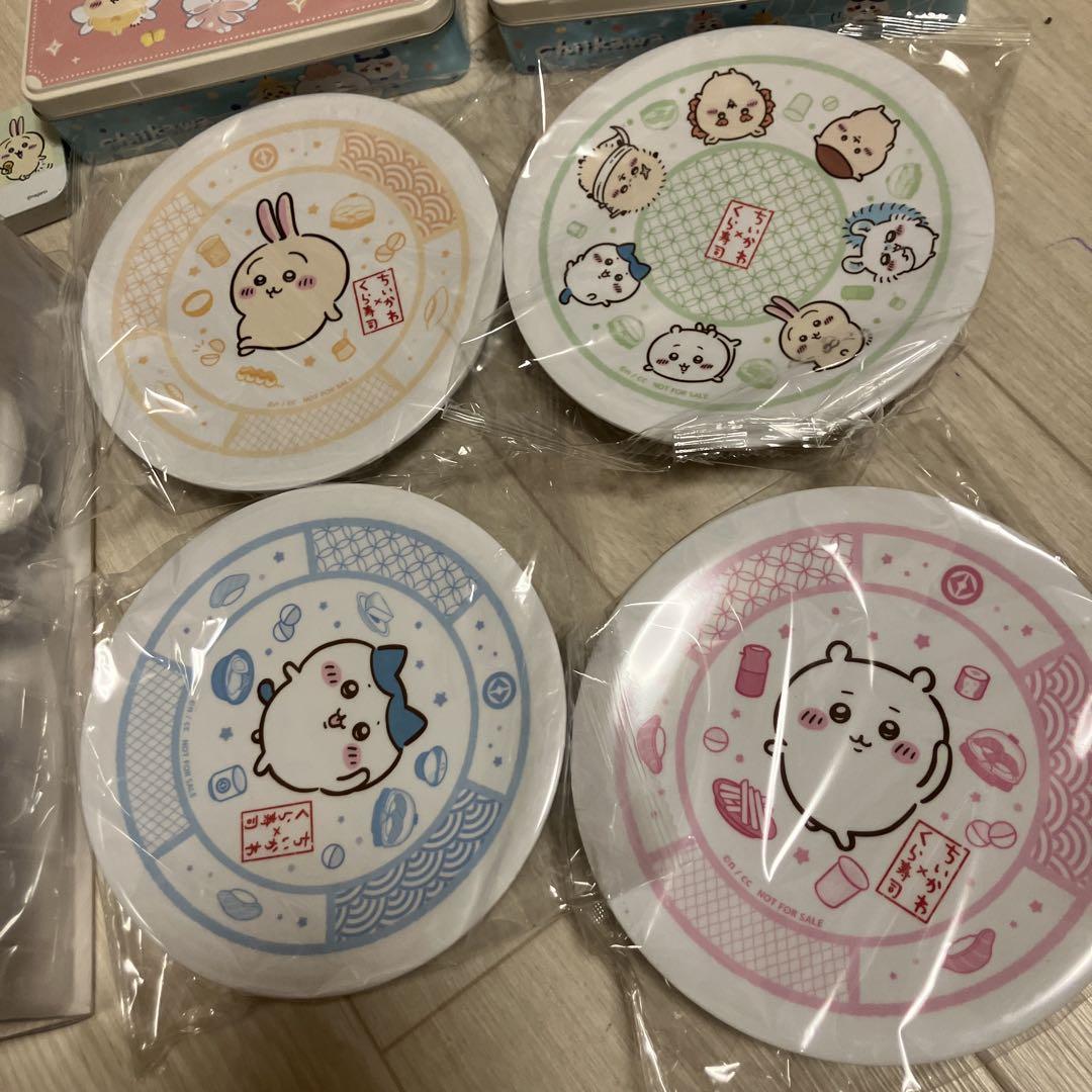 ちいかわ くら寿司 お皿 ブラシ　まとめ売り