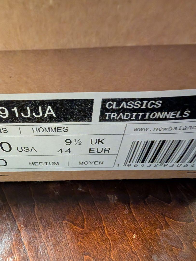 新品未使用　JJJJound New Balance 991 Beige　28