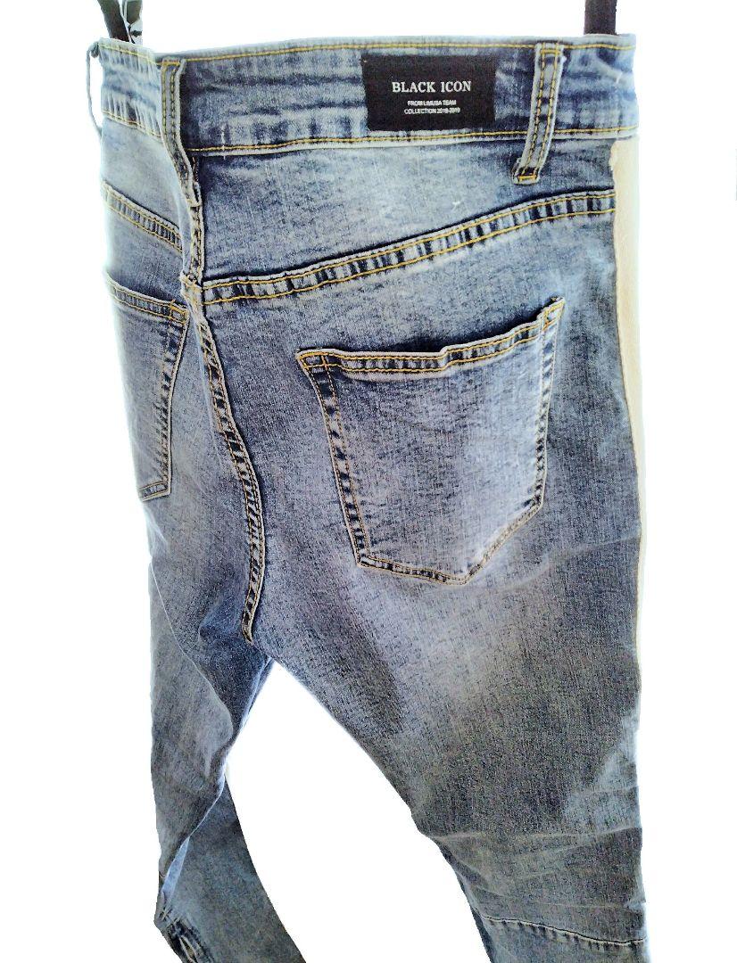 ★Lazy Tokyo Side Line Hem zip Skinny送料込み