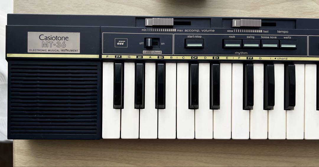 レア CASIO カシオトーン MT-36 動作良好 Casio Casiotone MT-36 Electronic Synthesizer Demo - YouTube