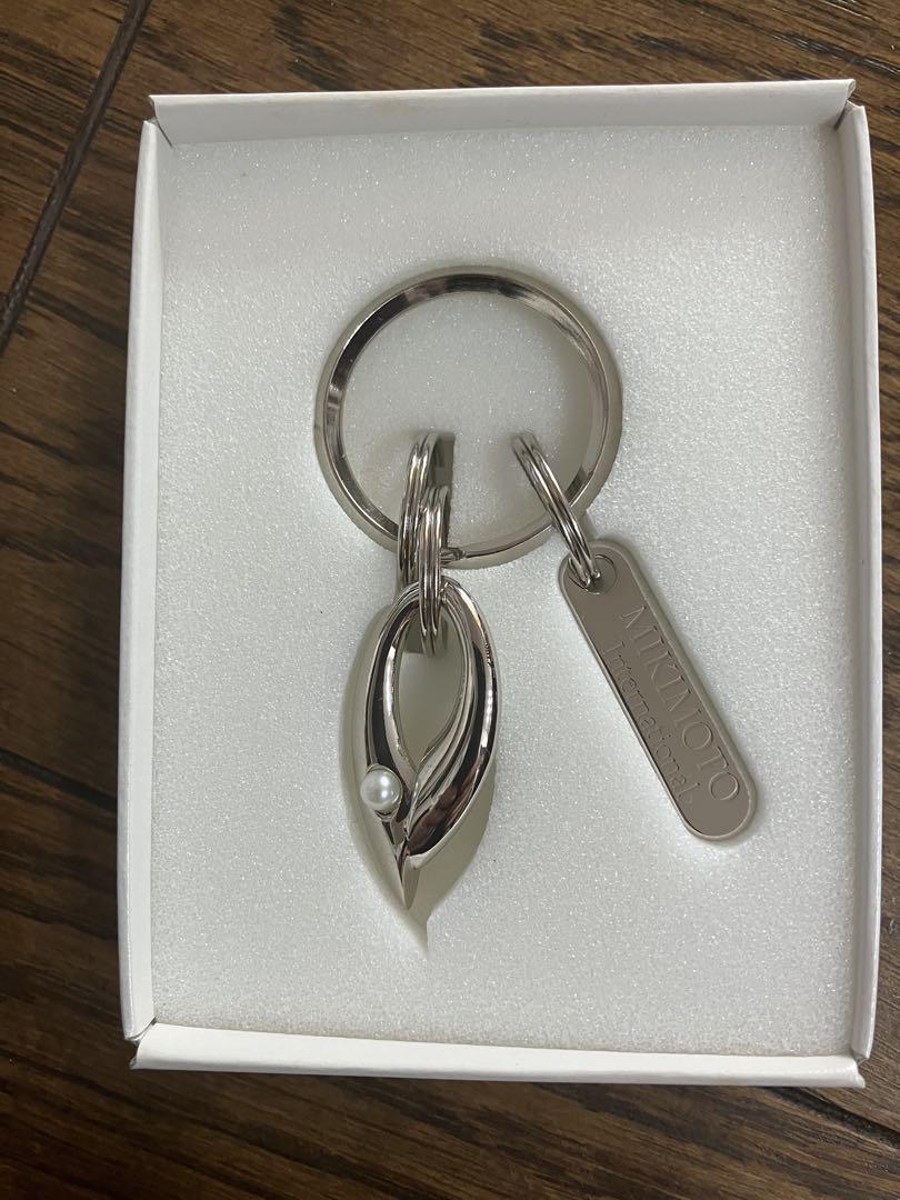 MIKIMOTO パール付きキーホルダー