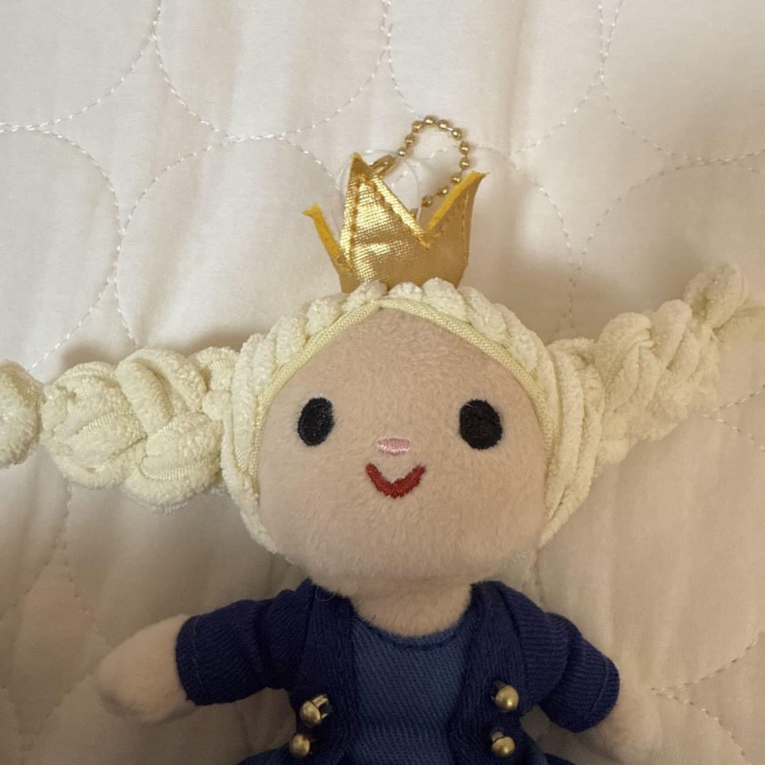 アナと雪の女王 ぬいぐるみチャーム 美品 キーホルダー