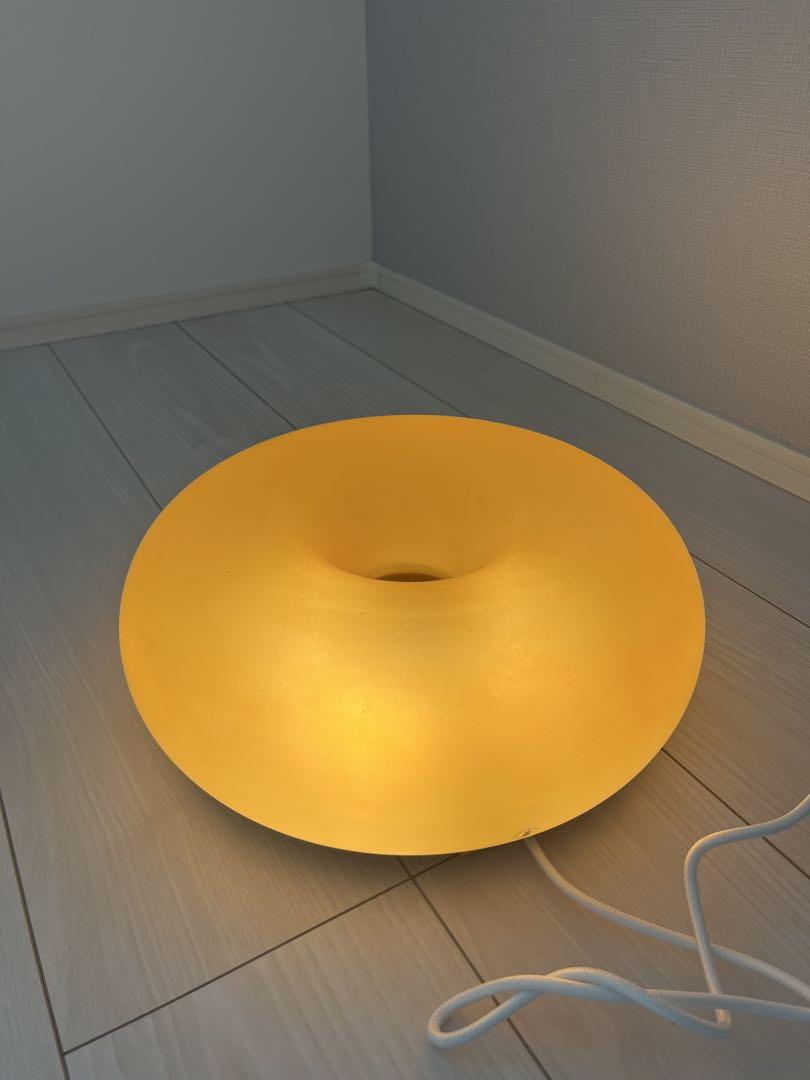 IKEA ヴァルムブリクストドーナツガラスランプ