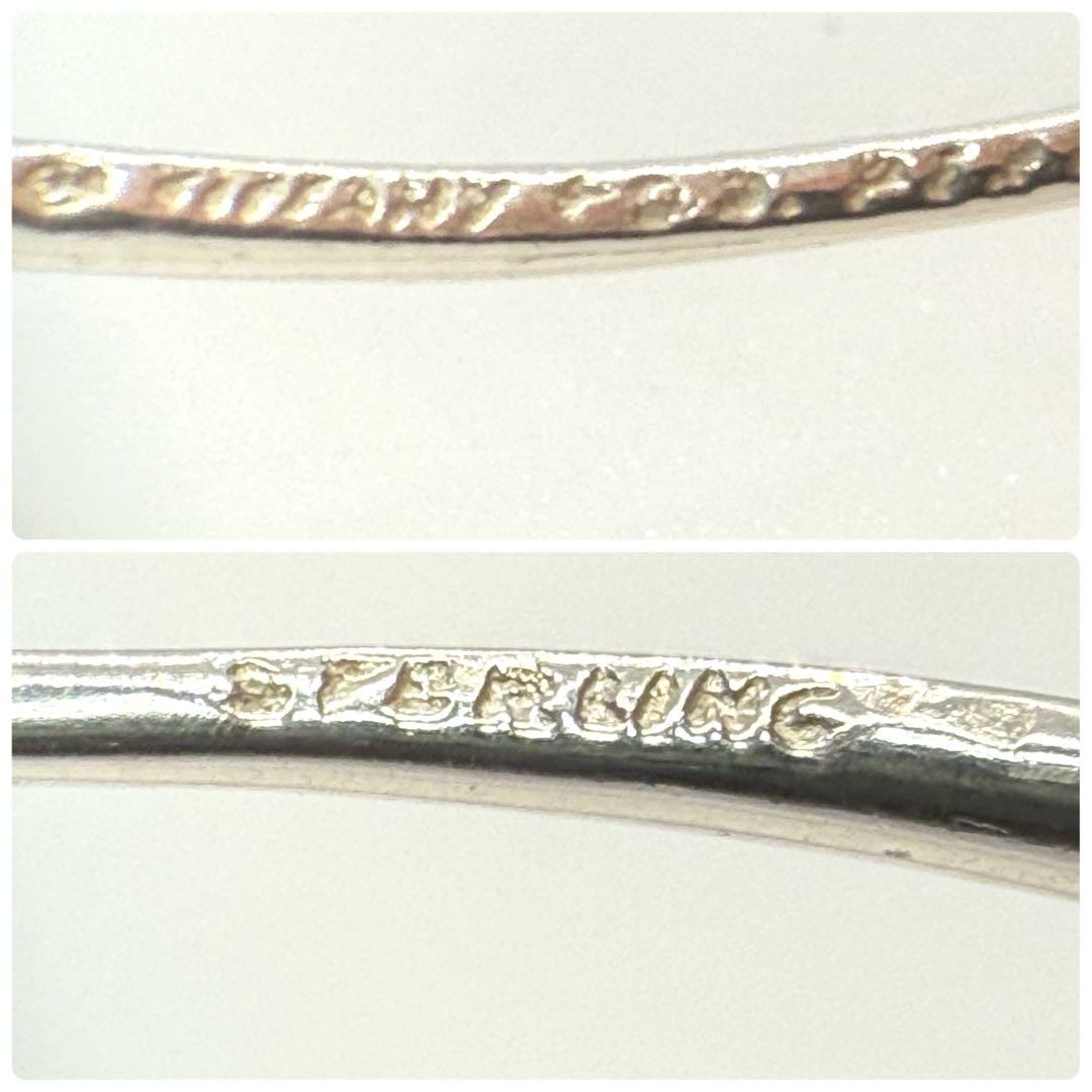Tiffany&Co. オープンハート フープ ピアス Mサイズ ヴィンテージ