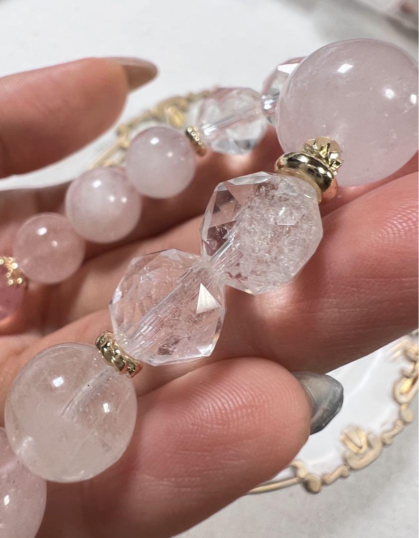 ☆展☆天使のブレスレット❀うるうるモルガナイト