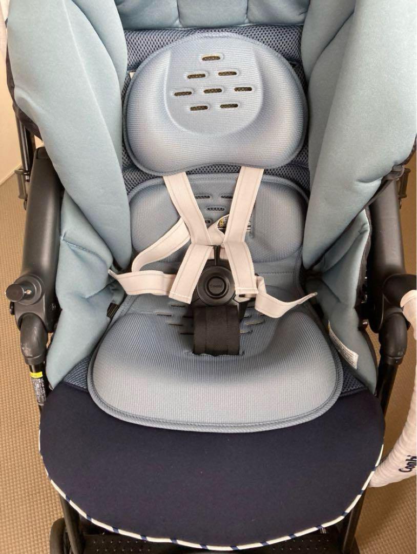 Combi ベビーカー スゴカルα 4キャス compact エッグショック