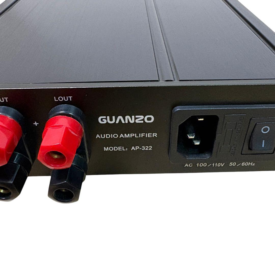 GUANZO AP-322 プリメインアンプ　動作品　音響機器 GUANZO AP-322 プリメインアンプ 動作品 音響機器 - メルカリ
