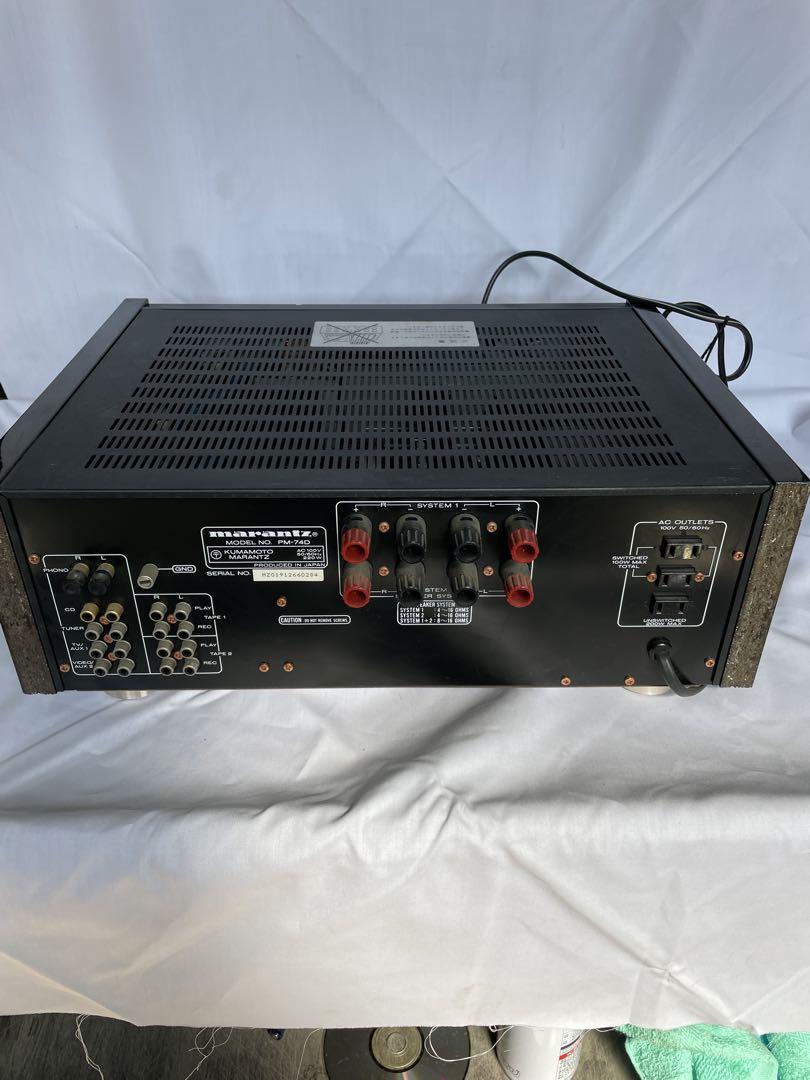 希少⭐︎通電OK♩Marantzマランツ PM-74D プリメインアンプ