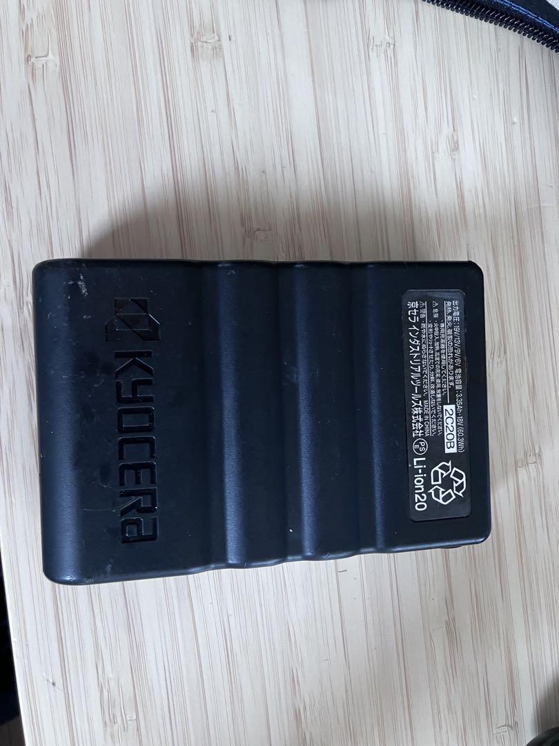 BURTLE AC3601-19V バッテリー、ファン、充電器セット