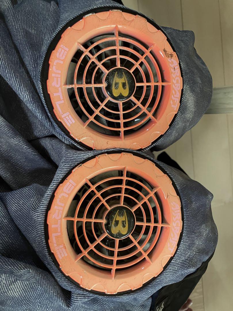 BURTLE AC3601-19V バッテリー、ファン、充電器セット