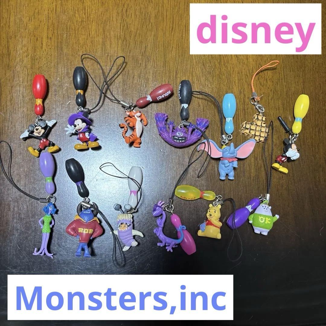 ディズニーキャラクター 根付フィギュア 13個セット