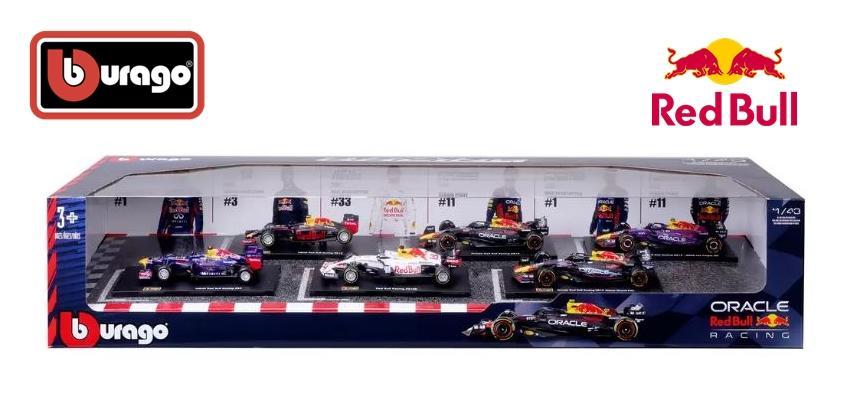 burago フォーミュラ1 レッドブル 1/43 ダイキャストカー 6台
