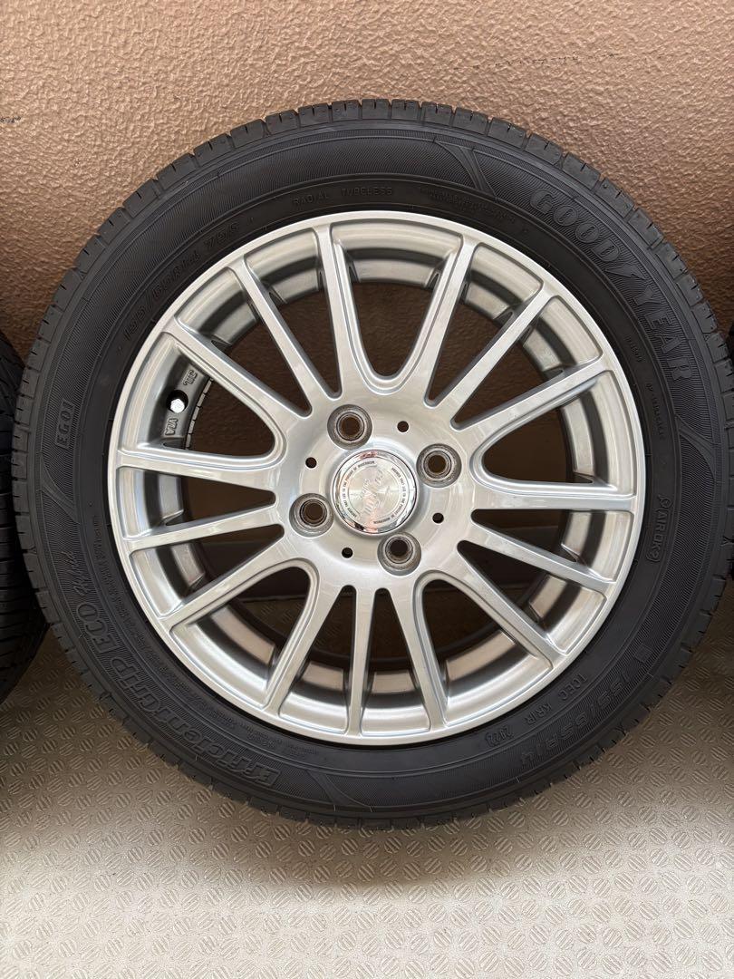 ② 14インチ　アルミホイール・タイヤ2本セット　155/65R14 軽自動車等