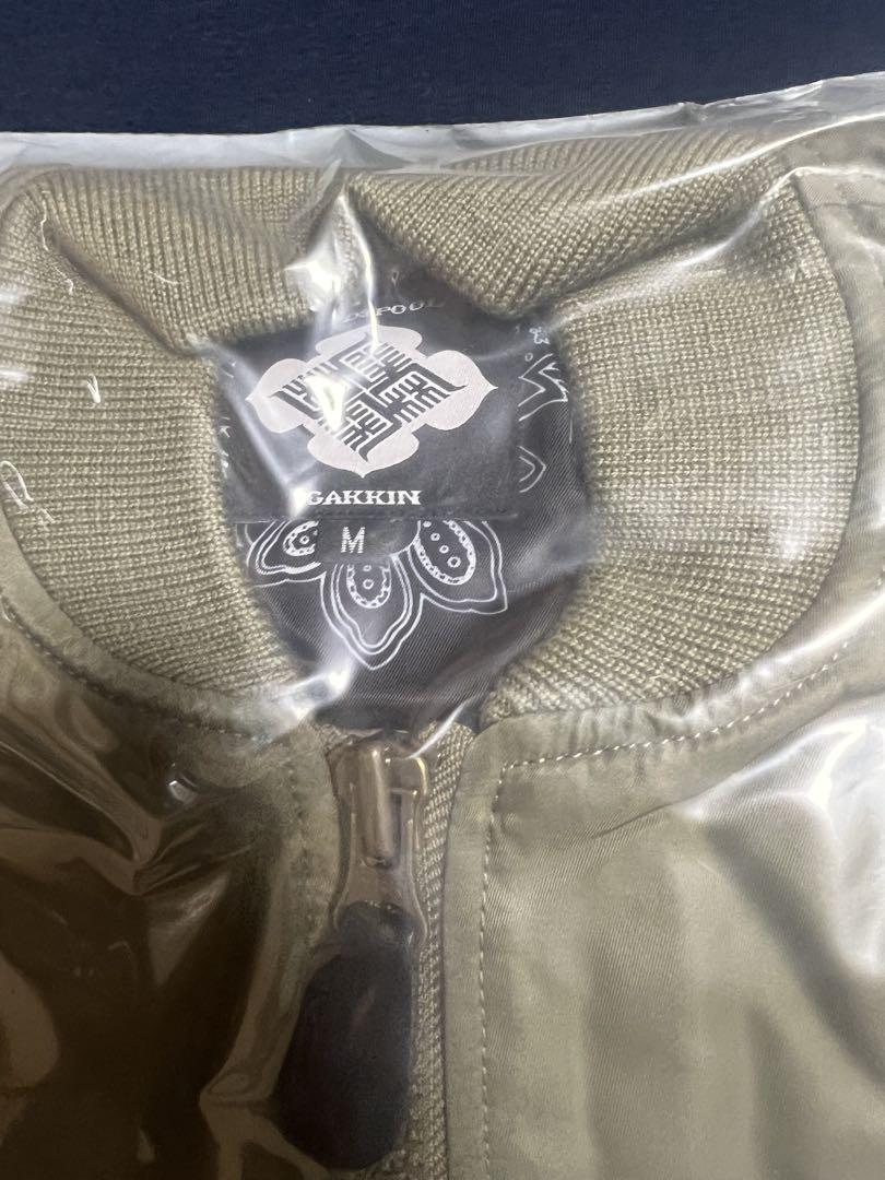 GAKKIN × BUDSPOOL 花罰 MA-1 FLIGHT JACKET