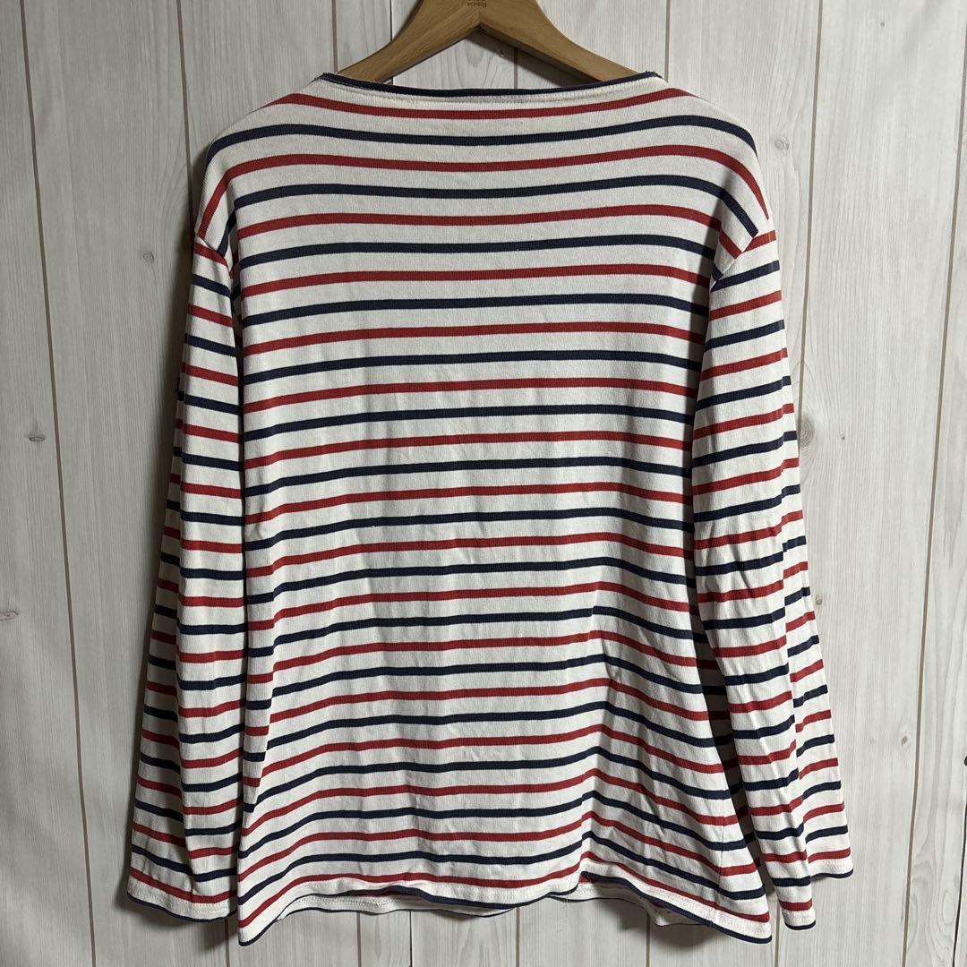 90sフランス製SAINT JAMESウェッソンバスクシャツボーダー長袖Tシャツ