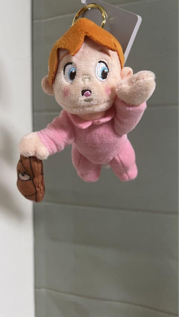 レア！！！ディズニー　ピーターパン  マイケル　ぬいぐるみキーチェーン