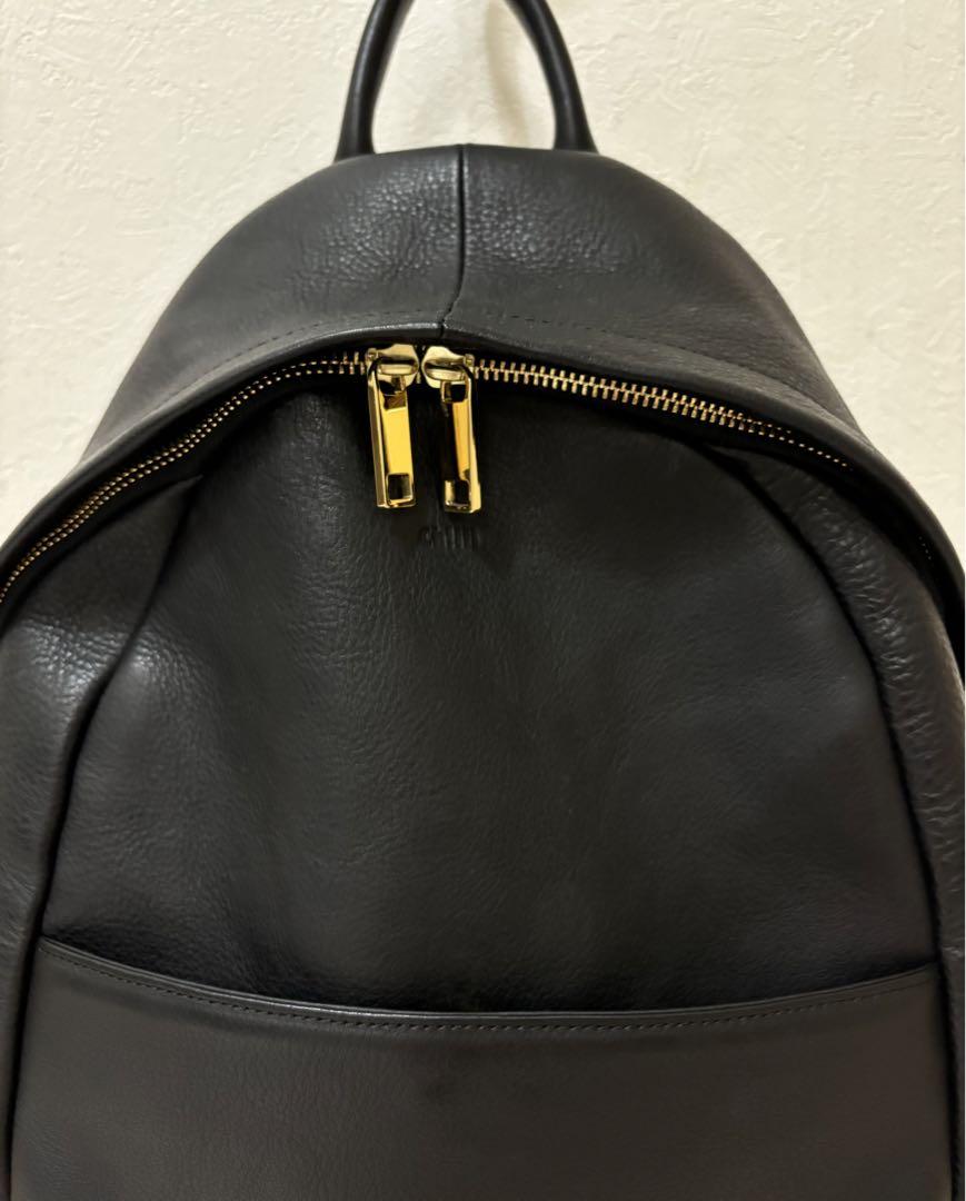 ch!iiibag/チーバッグ⭐︎leather backpack⭐︎ブラック