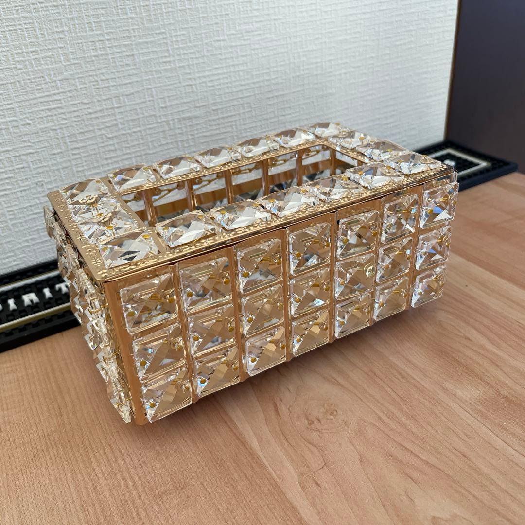 シャンデリア/ティッシュBOX/ゴールド/デコトラ/一番星/旧車/暴走族/男の城