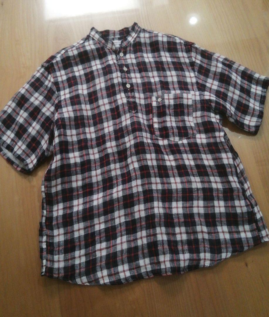 growninthesunのシャツ　サンシャインクラウド　リネンブラウス