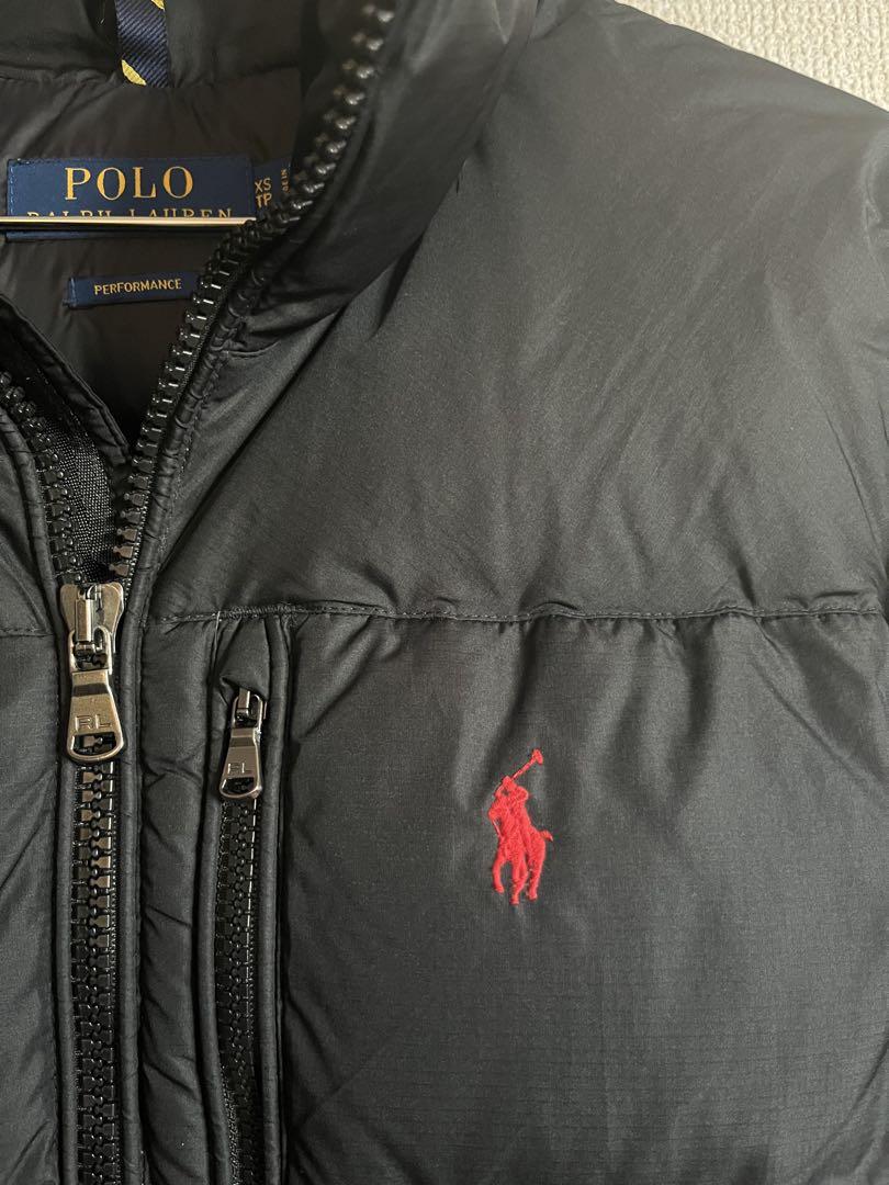 Polo Ralph Lauren ブラック ダウンジャケット L Polo Ralph Lauren ブラック ダウンジャケット
