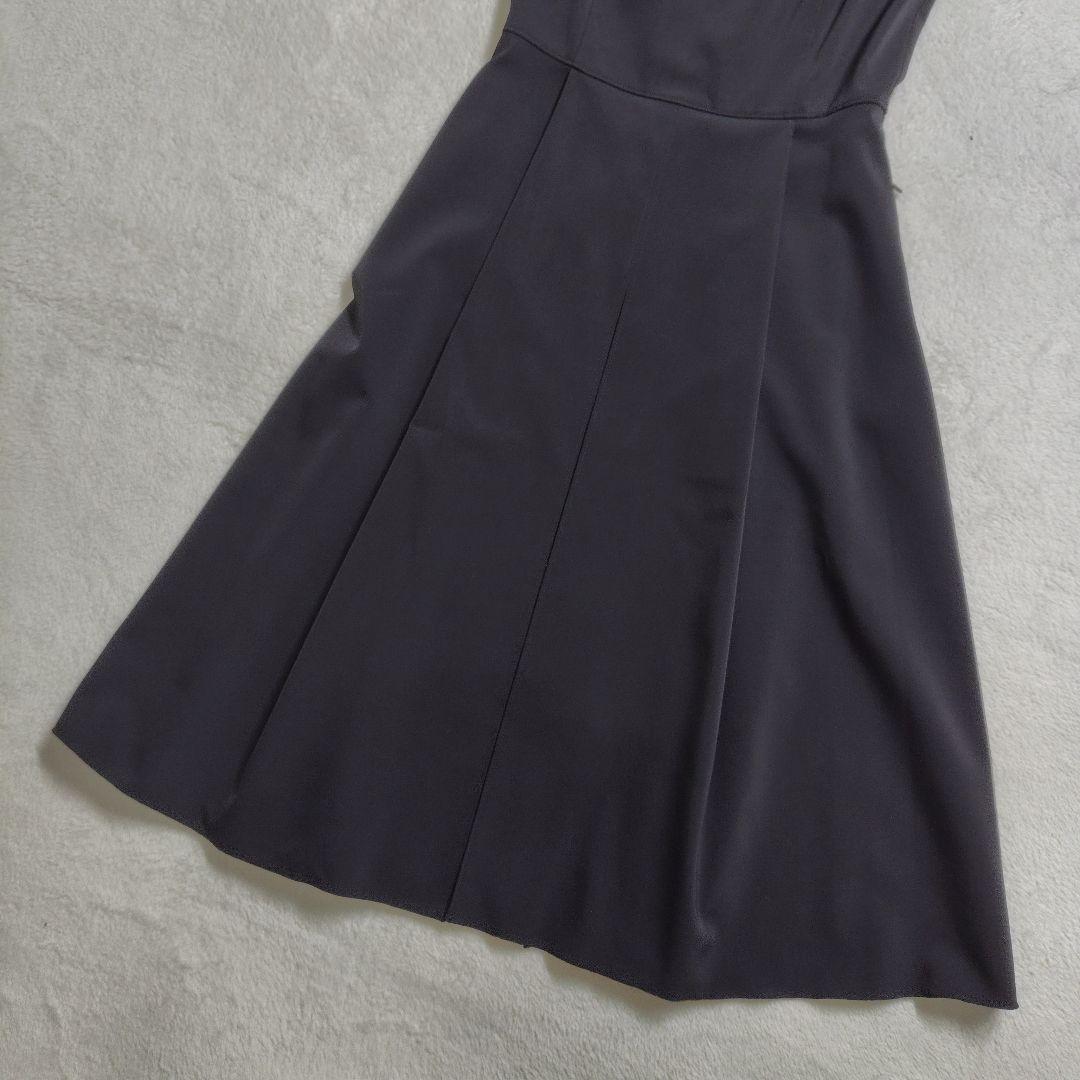 極美品　定番　フォクシーニューヨーク　ロングワンピース　フレア　ウォッシャブル