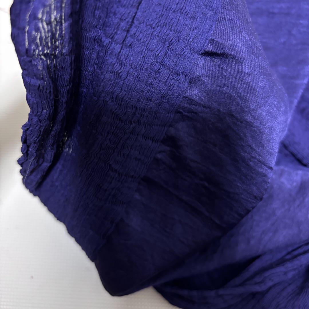 美品【ISSEY MIYAKE 】スカート❗️ カッコイイ イジー 綺麗 紫