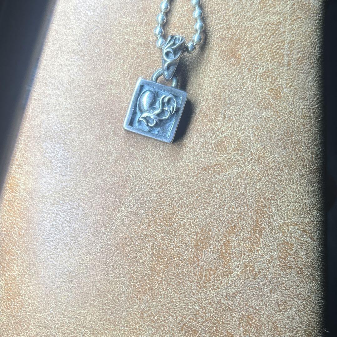 CHROME HEARTS クロムハーツフレームドハート ペンダントトップ