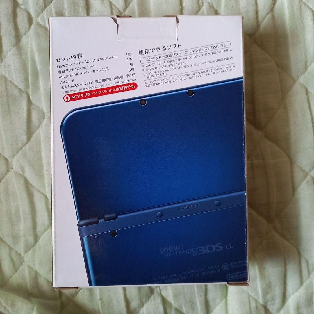 new NINTENDO 3DS LL　メタリックブルー