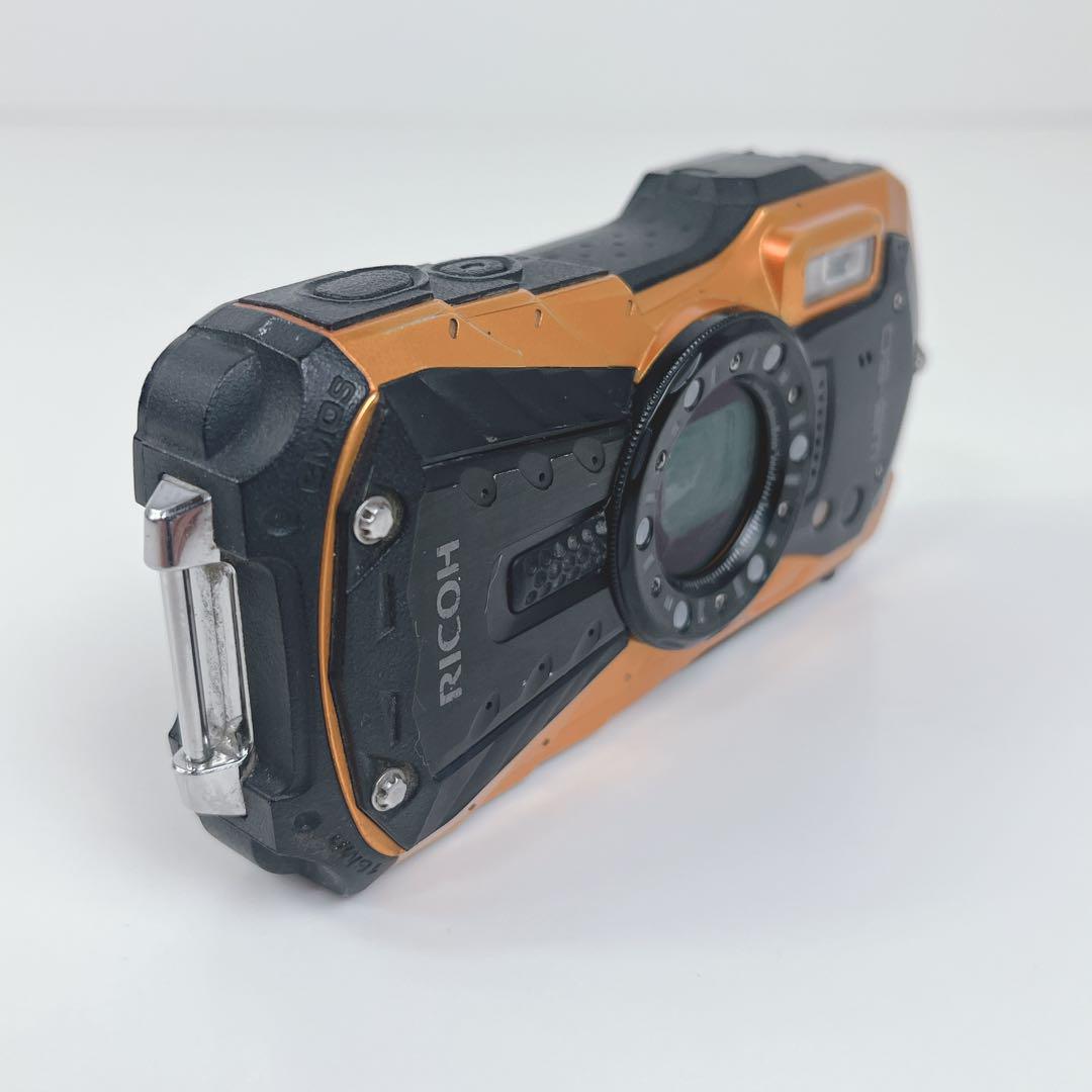RICOH WG-50 オレンジ 防水カメラ　動作確認済