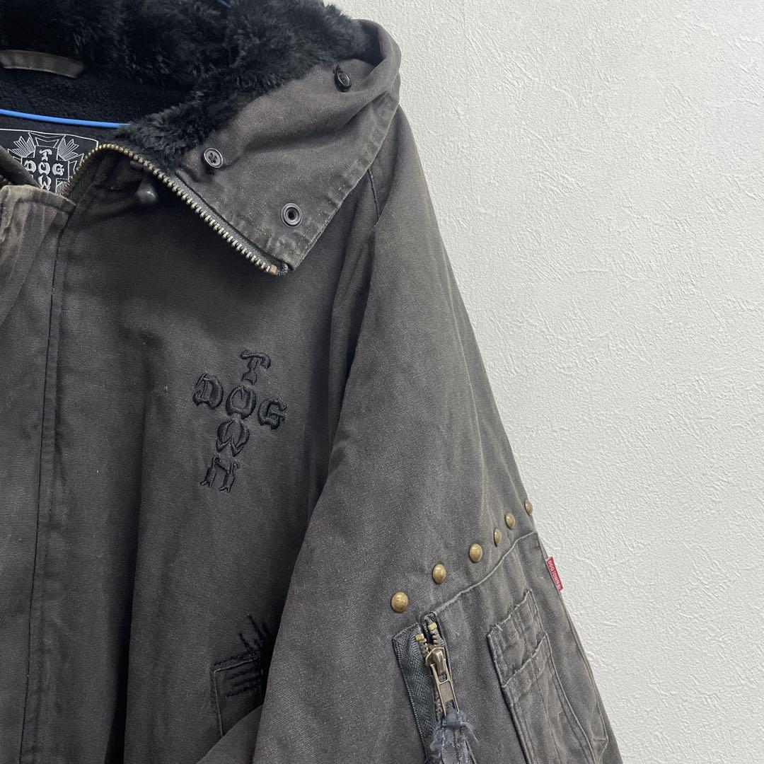 dogtown type N-3B ドクロ　刺繍　XLサイズ　キ6
