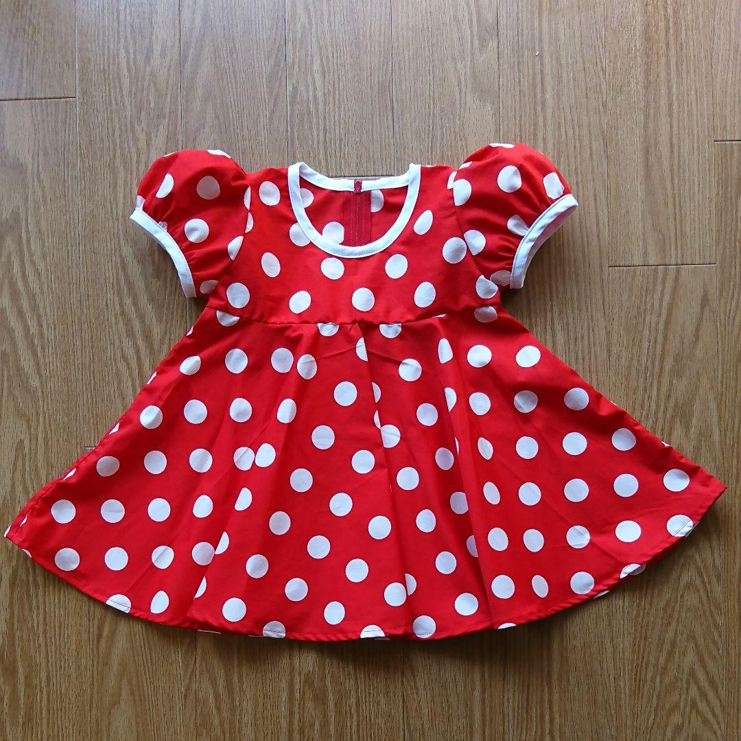 メルカリ 完成 りこぴん ミニーちゃん風ワンピース 4 100 中古や未使用のフリマ