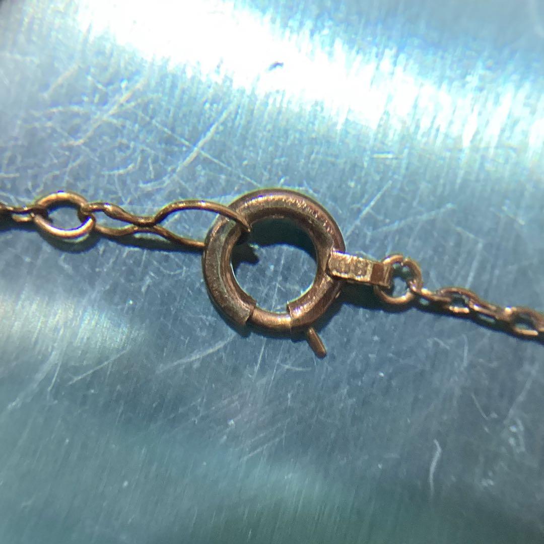 K18 刻印あり ネックレス 重量2.1g