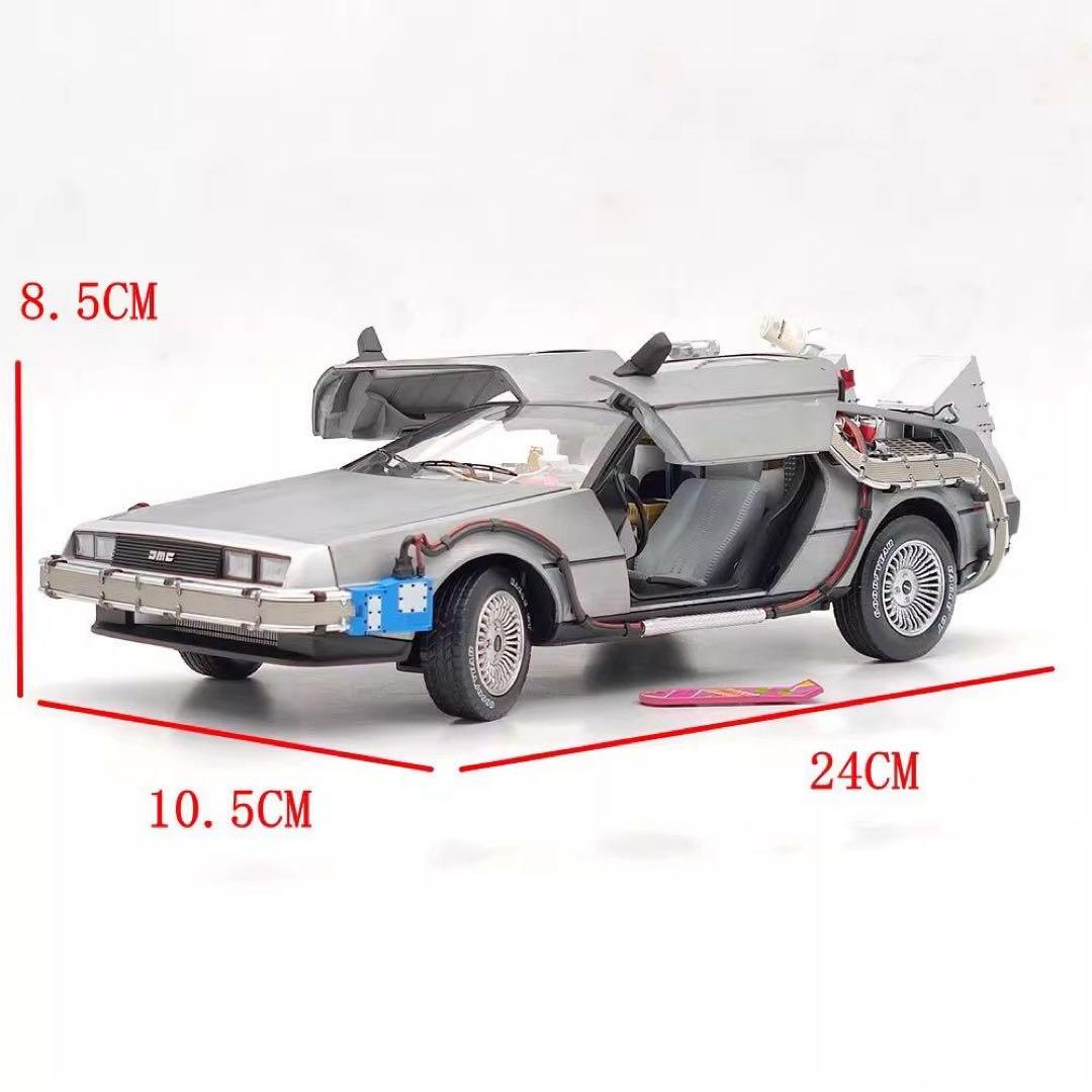 ー品販売  1/18 ホットウィール デロリアン バックトゥーザフューチャー ミニカー
