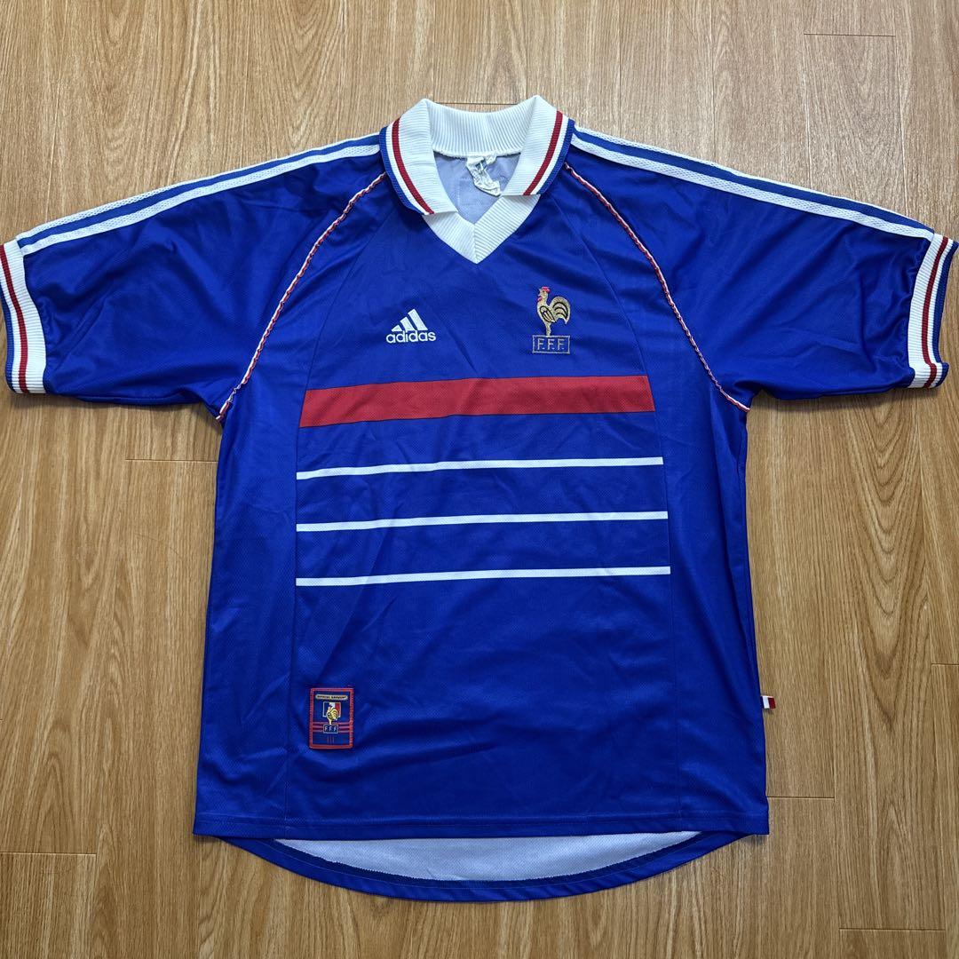【Mサイズ】adidas 98年フランス代表ユニフォーム