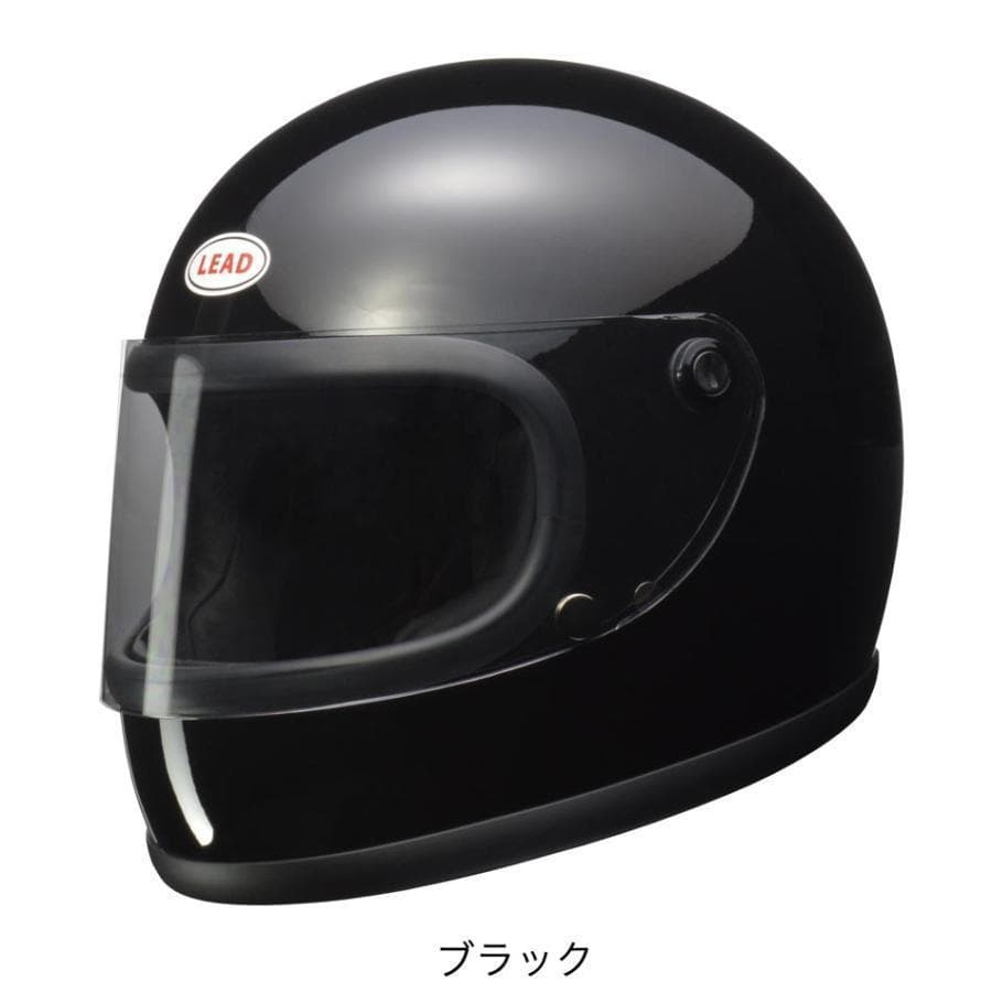 リード工業 LEAD 族ヘル フルフェイスヘルメット RX200R ブラック