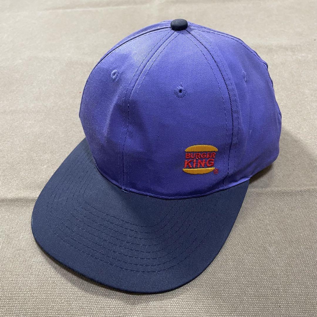 90s バーガーキング キャップ ビンテージ usa old cap 80s