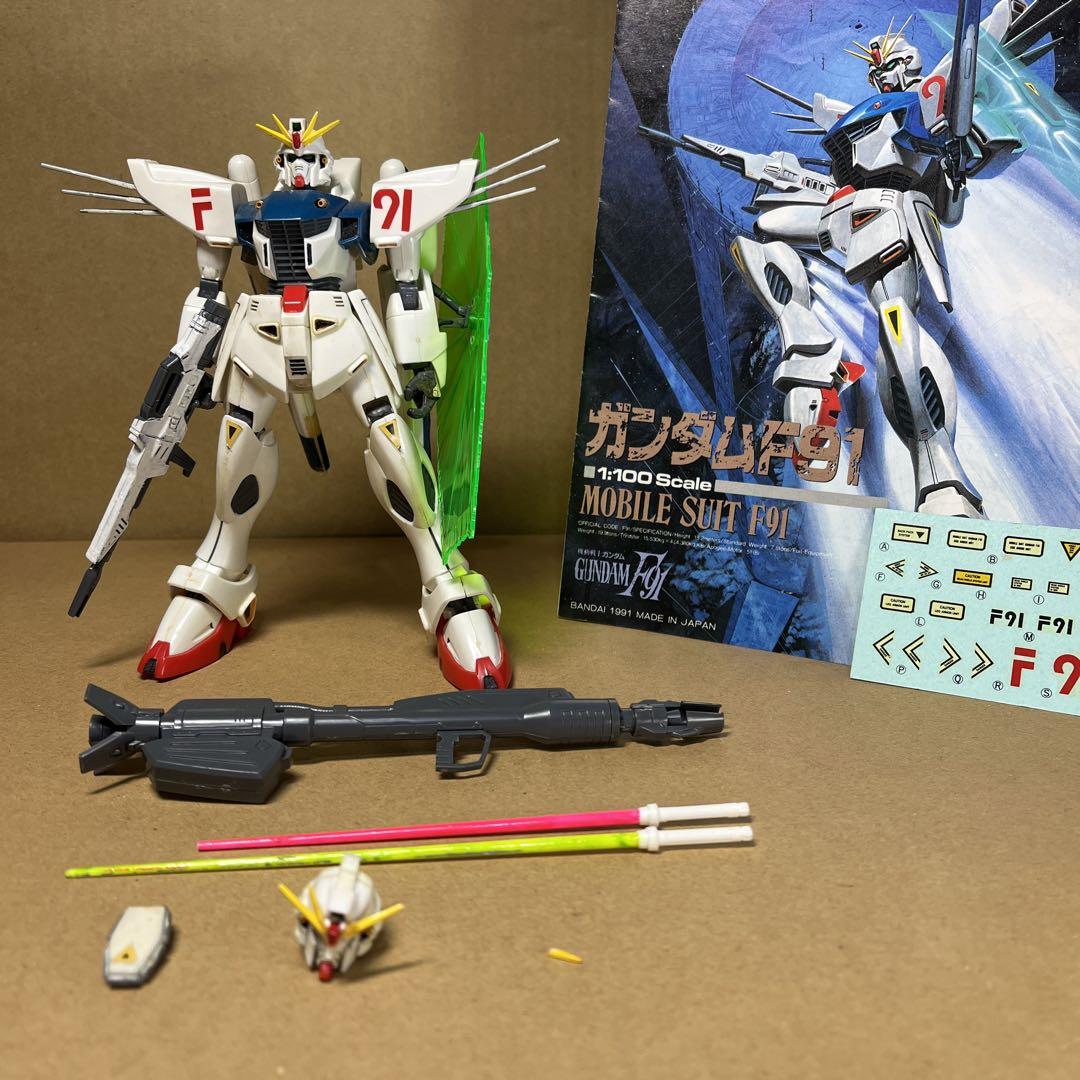 ガンダムF91シリーズ、他 ／機動戦士ガンダム 組立済ガンプラ全2