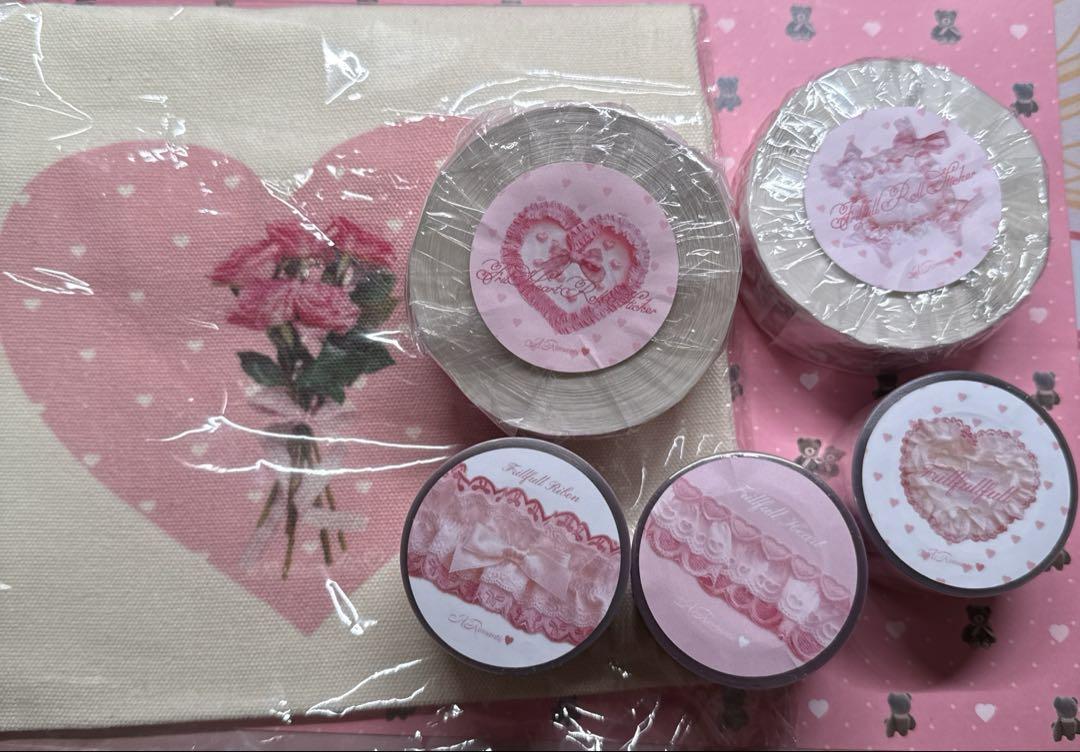 新品未開封】ARomantic様♡新作ロールシール・PETテープセット