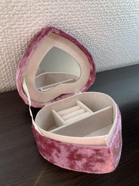鏡付きアクセサリー箱