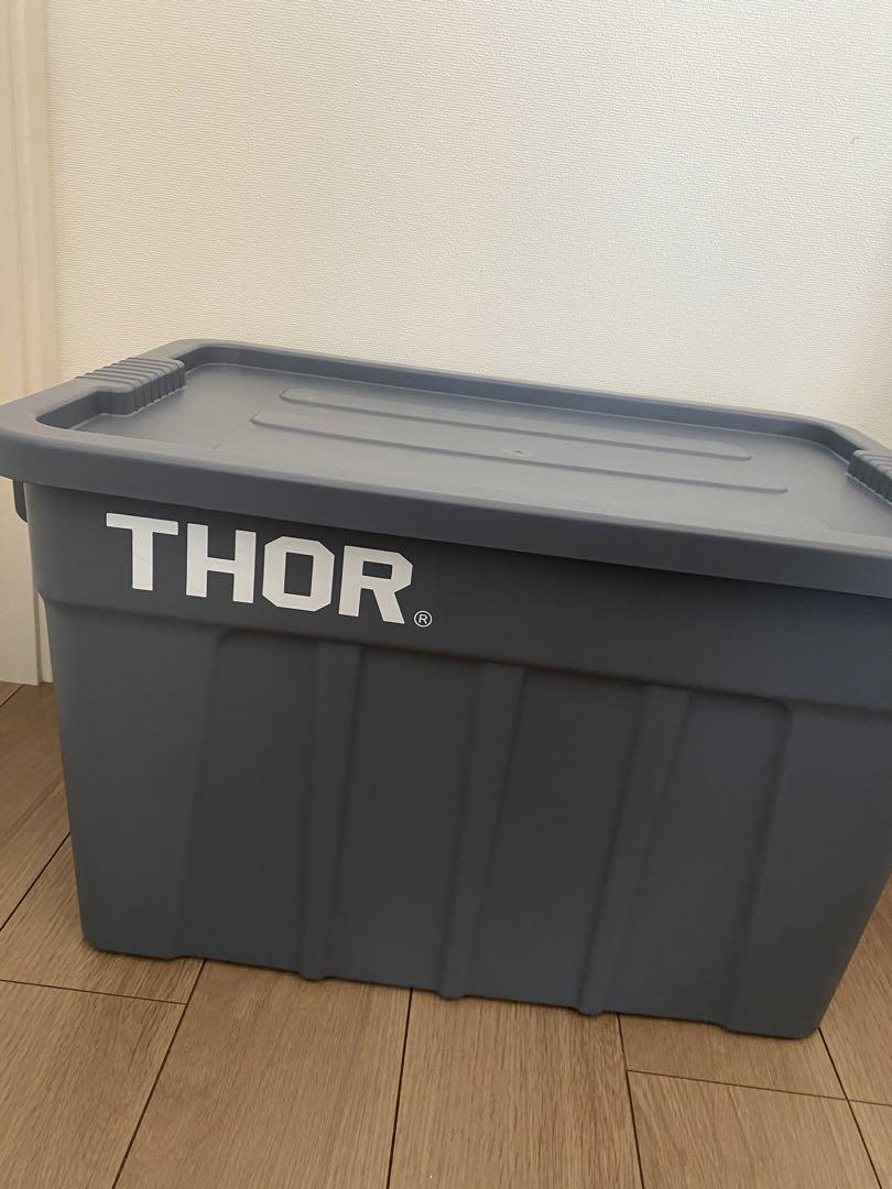 希少 室内使用のみ  THOR 旧ロゴ コンテナ 75L×1 53L×1 セット