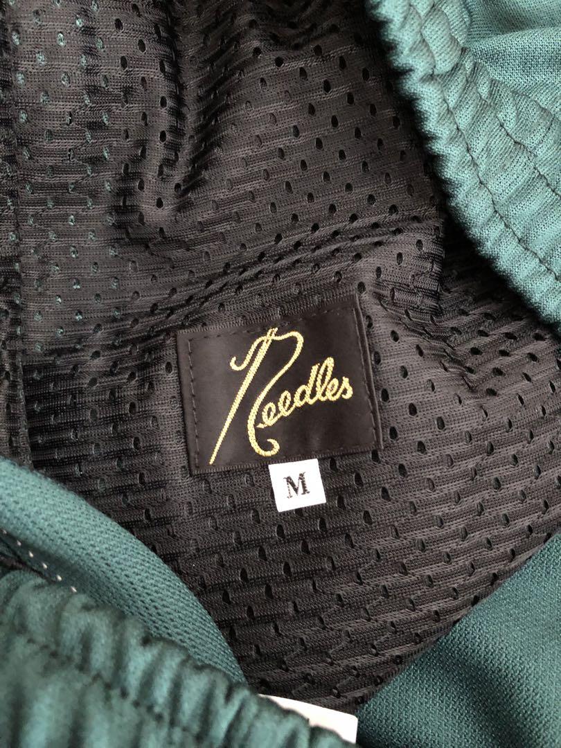 新品未使用 needles ニードルス 別注 トラックパンツ 緑 M