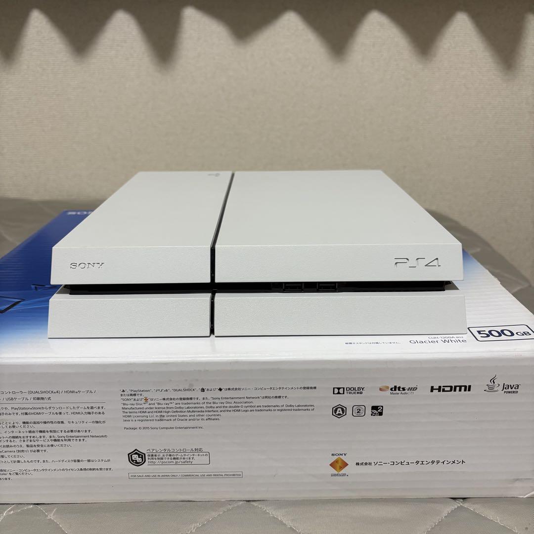PlayStation®4 グレイシャー・ホワイト 500GB