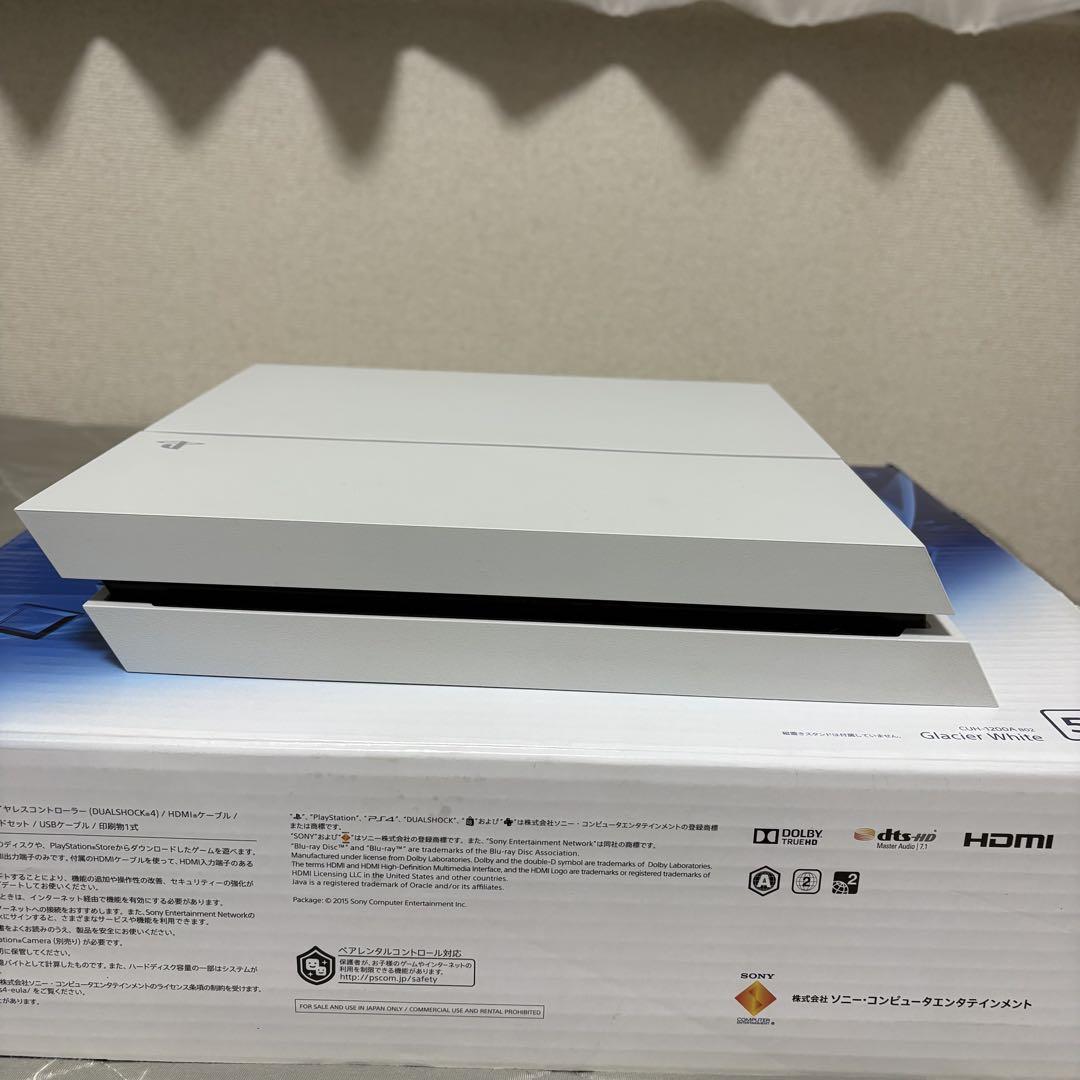 PlayStation®4 グレイシャー・ホワイト 500GB