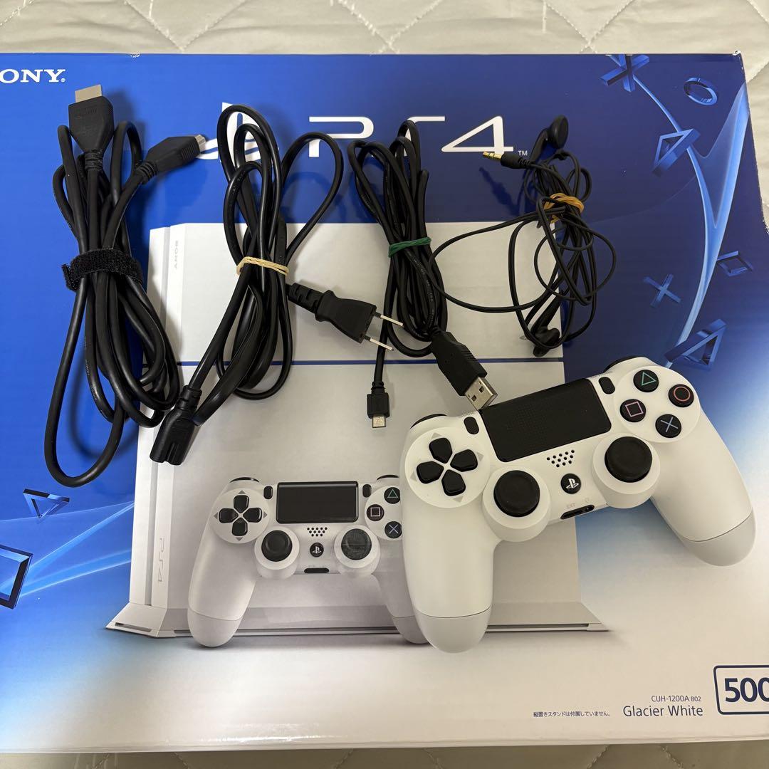 PlayStation®4 グレイシャー・ホワイト 500GB