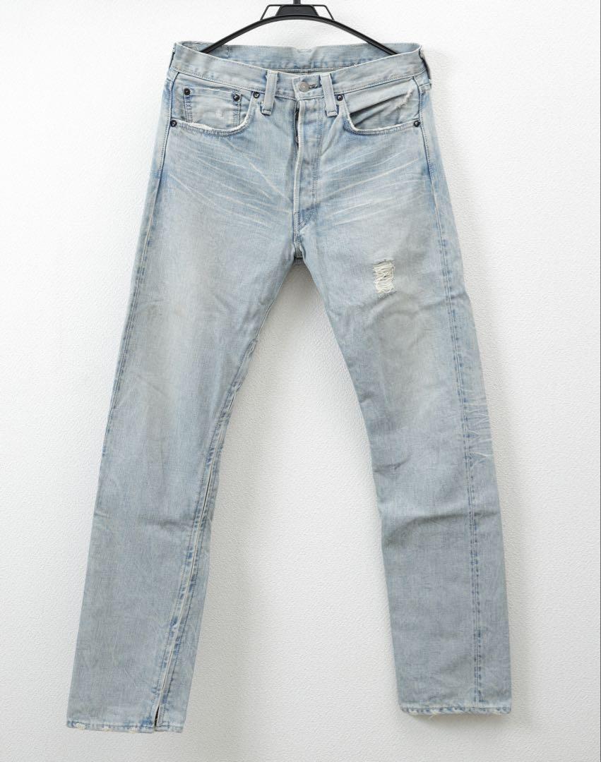 Levis Big E 47501 日本製復刻版　W34 サイドジップ