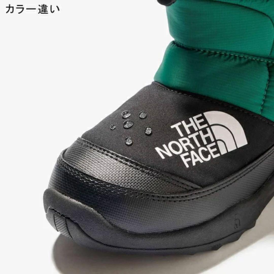 新品　16cm ノースフェイス キッズ ブーツ ヌプシ ブーティ n198