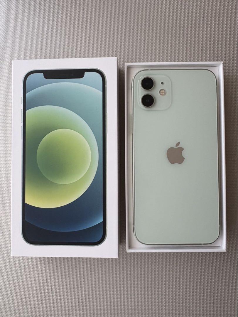 【美品】iPhone12 本体 128GB ミントグリーン 本体